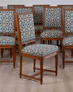 Suite of twelve Louis XVI style chairs - 4615122