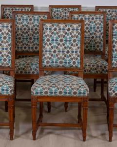 Suite of twelve Louis XVI style chairs - 4615124