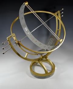 Sundial Sun Clock Modernist Mid Century Armillary - 1977077