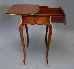 Superb French 19thc Kingwood occasional table - 4799862