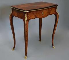 Superb French 19thc Kingwood occasional table - 4799863
