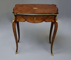 Superb French 19thc Kingwood occasional table - 4800964