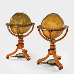 Superb Pair of Cary s 21 inch Terrestrial and Celestial Globes - 776519
