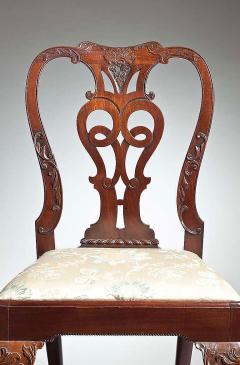 Superb Set of Eight George II Dining Chairs - 263420