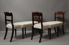 Superb pair of mahogany window seats - 4787838