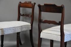 Superb pair of mahogany window seats - 4787842