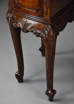 Superb quality Edwardian freestanding mahogany kidney shaped desk - 4752928