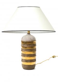 Superb refined french fifties ceramic table lamp - 862619