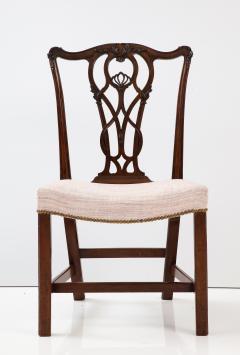 Superb set of four Chippendale mahogany dining chairs c. 1760