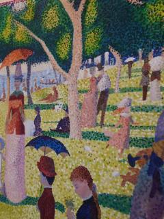 Susan Donner Full Scale Homage Georges Seurat Sunday On La Grande Jatte 1884 2013 - 4370237