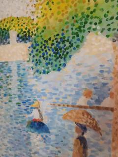 Susan Donner Full Scale Homage Georges Seurat Sunday On La Grande Jatte 1884 2013 - 4370239