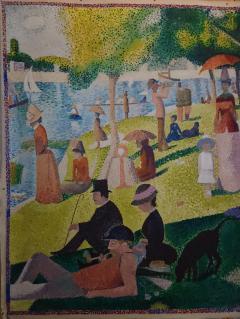 Susan Donner Full Scale Homage Georges Seurat Sunday On La Grande Jatte 1884 2013 - 4370244
