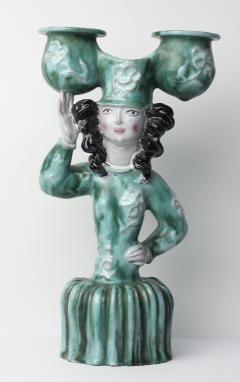 Susi Singer Susi Singer Candelabra Designed in 1924 for the Wiener Werkst tte Austria - 4349375