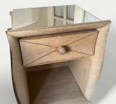 Suzanne Guiguichon Suzanne Guiguichon Pair of Stained Oak Nightstands circa 1940 - 4370703