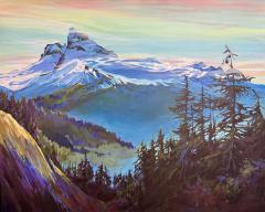 Suzanne Sandboe Sweeping Winds Over Black Tusk - 4524204