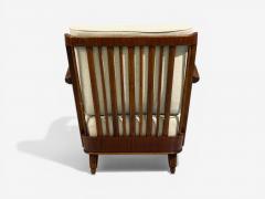 Svante Skogh Lounge Chairs Beige Linen Beech Sweden 1945 - 4503521