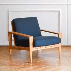 Svante Skogh Pair of Svante Skogh 1957 Bodo Armchairs in Swedish Oak Set of 2 - 3349310