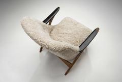Svante Skogh Pair of Svante Skogh Easy Chairs for F renade M belfabrikerna Sweden 1950s - 4646905
