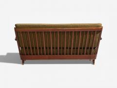 Svante Skogh Sofa Beech Fabric Sweden 1940s - 4459240