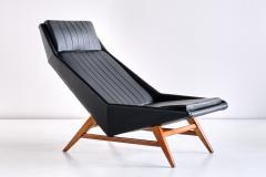 Svante Skogh Svante Skogh Lounge Chair in Leather and Beech AB Hjertquist Co Sweden 1955 - 2151918