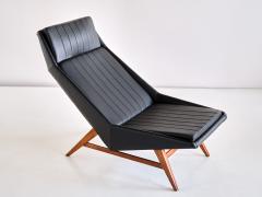 Svante Skogh Svante Skogh Lounge Chair in Leather and Beech AB Hjertquist Co Sweden 1955 - 2151923