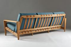 Svante Skogh Swedish Mid Century Three Seater Sofa by Svante Skogh for Seffle Mo belfabrik - 833814