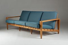 Svante Skogh Swedish Mid Century Three Seater Sofa by Svante Skogh for Seffle Mo belfabrik - 833816