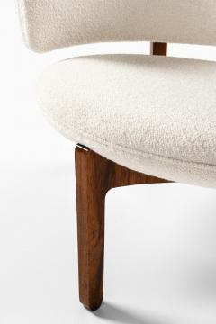 Sven Ellekaer Pair of Easy Chairs and Stool in Rosewood designed by Sven Ellek r 1962 - 4399630