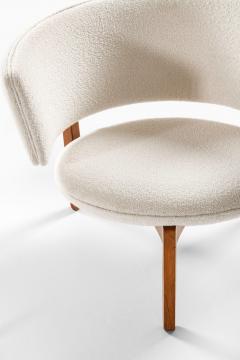 Sven Ellekaer Pair of Easy Chairs and Stool in Rosewood designed by Sven Ellek r 1962 - 4399645