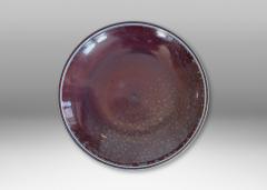 Sven Hofverberg Large Bowl in Deep Oxblood Glaze by Sven Hofverberg - 3707834