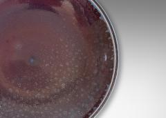 Sven Hofverberg Large Bowl in Deep Oxblood Glaze by Sven Hofverberg - 3707836