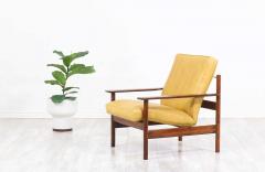 Sven Ivar Dysthe Sven Ivar Dysthe Model 1001 Rosewood Leather Lounge Chair for Dokka M bler - 2224554