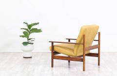 Sven Ivar Dysthe Sven Ivar Dysthe Model 1001 Rosewood Leather Lounge Chair for Dokka M bler - 2224556