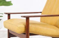 Sven Ivar Dysthe Sven Ivar Dysthe Model 1001 Rosewood Leather Lounge Chair for Dokka M bler - 2224561