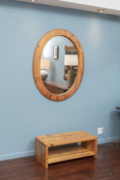 Sven Larsson Sven Larsson Large Oval Wall Mirror and Bench - 3867883