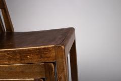 Sven Markelius Scandinavian modern stackable 1930s birch chairs - 4778950