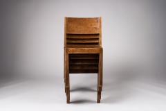 Sven Markelius Scandinavian modern stackable 1930s birch chairs - 4778951