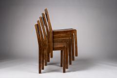 Sven Markelius Scandinavian modern stackable 1930s birch chairs - 4778954