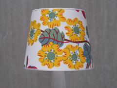 Sven Wejsfelt Sven Wejsfelt Ceramic Table Lamp with Josef Frank Shade Gustavsberg 1960s - 4060814