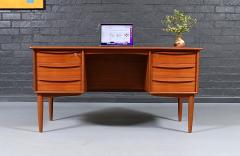 Svend A Madsen Teak Desk w Bookcase for Falster - 4623957