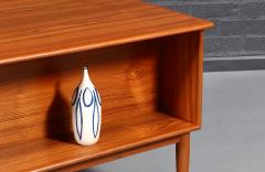 Svend A Madsen Teak Desk w Bookcase for Falster - 4623970