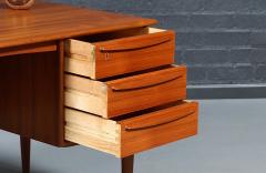 Svend A Madsen Teak Desk w Bookcase for Falster - 4623971