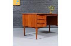Svend A Madsen Teak Desk w Bookcase for Falster - 4623972