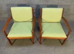 Svend Aage Eriksen PAIR OF VINTAGE DANISH MID CENTURY MODERN TEAK LOUNGE CHAIRS MODEL GM5  - 3260466