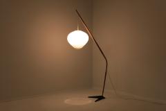 Svend Aage Holm S rensen Holm S rensen Teak and Brass Floor Lamp 1950s - 939857