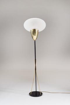 Svend Aage Holm S rensen Scandinavian Floor Lamp in Metal and Brass by Holm Sorensen - 900745