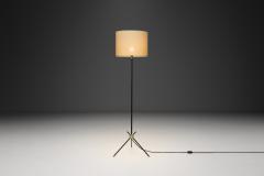 Svend Aage Holm S rensen Sorensen Floor Lamp with Tripod Base by Svend Aage Holm S rensen Attr Denmark 1950s - 4423466