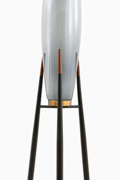 Svend Aage Holm S rensen Sorensen Pair of Floor Lamps in Brass and Glass by Svend Aage Holm S rensen 1950s - 4642831