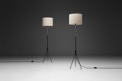 Svend Aage Holm S rensen Sorensen Pair of Tripod Floor Lamps by Svend Aage Holm S rensen Attr Denmark ca 1960s - 4411488