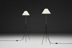 Svend Aage Holm S rensen Sorensen Pair of Tripod Floor Lamps by Svend Aage Holm S rensen Attr Denmark ca 1960s - 4691978